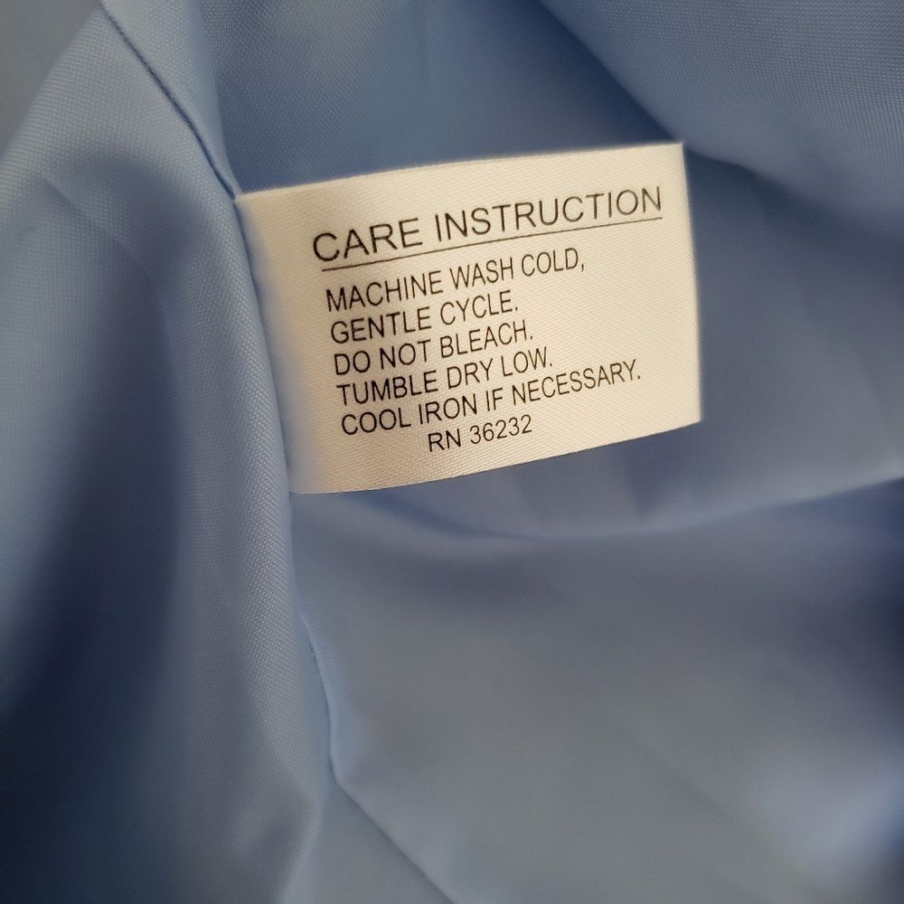 Gallery Light Blue Confetti Dots Jacket S - Picture 7 of 7